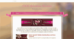 Desktop Screenshot of adevichocolates.com